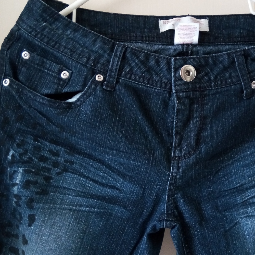 Animal Print Jeans